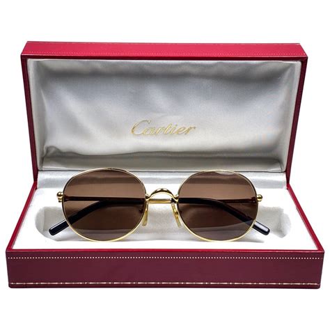 cartier sunglasses oval|cartier sunglasses near me.